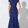 Ivonne D By Mon Cheri - Bateau Fit And Flare Evening Dress