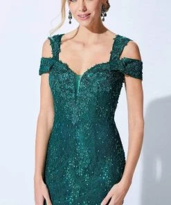 Ivonne D By Mon Cheri - Sweetheart Trumpet Evening Dress Ivonne D For Mon Cheri