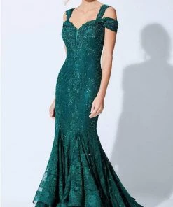 Ivonne D By Mon Cheri - Sweetheart Trumpet Evening Dress Ivonne D For Mon Cheri