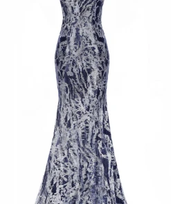 Janique - 62125 Metallic Ombre Trumpet Gown 9 Janique - 62125 Metallic Ombre Trumpet Gown