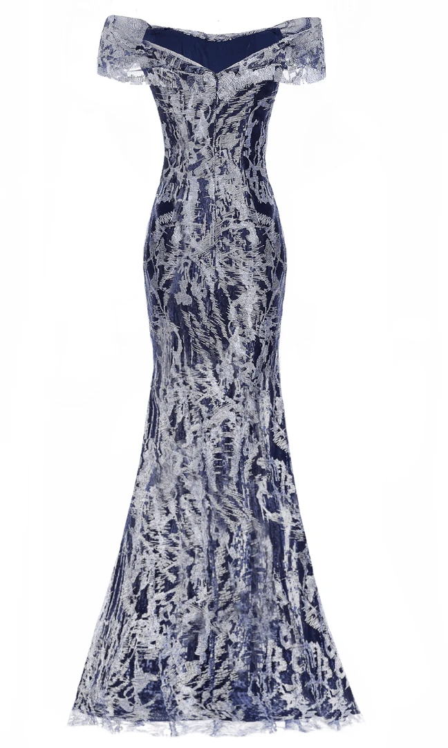 Janique - 62125 Metallic Ombre Trumpet Gown 6 Janique - 62125 Metallic Ombre Trumpet Gown