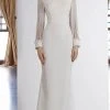 Janique BSH-001 - Long Sleeves Bateau Neck Formal Dress 2 Janique BSH-001 - Long Sleeves Bateau Neck Formal Dress