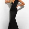Jasz Couture - 7320 Sexy Deep V-Neckline With Open Back Dress 2 Jasz Couture - 7320 Sexy Deep V-Neckline With Open Back Dress