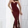 Jasz Couture - Sleeveless Embroidered Long Gown 5613