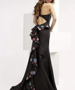 Jasz Couture - Sparkling Halter Evening Gown 5936