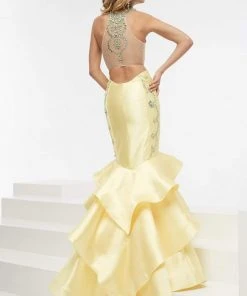 Jasz Couture - Two-Piece Beaded Mermaid Dress 5938