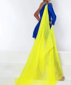 Johnathan Kayne - 2435 One Sleeve Sequined Romper