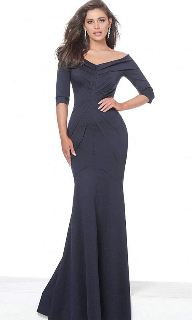 Jovani - 02760 Foldover Draped Off Shoulder Long Dress 3 Jovani - 02760 Foldover Draped Off Shoulder Long Dress