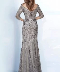 Jovani - 02766 Sweetheart Lace Applique Sheath Dress