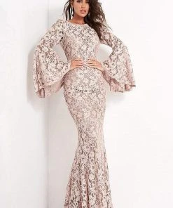 Jovani 03352 - Lace Long Formal Dress 9 Jovani 03352 - Lace Long Formal Dress