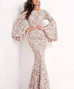 Jovani 03352 - Lace Long Formal Dress 11 Jovani 03352 - Lace Long Formal Dress