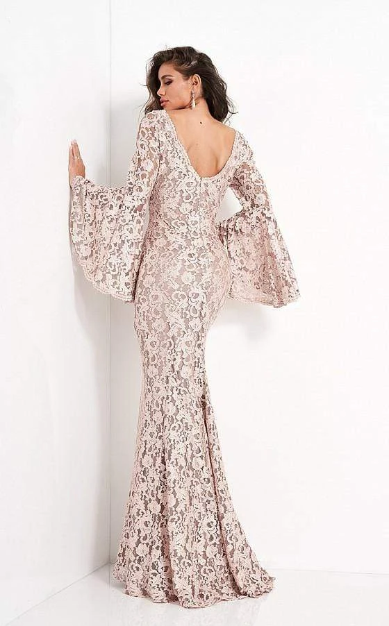 Jovani 03352 - Lace Long Formal Dress 6 Jovani 03352 - Lace Long Formal Dress