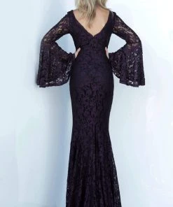 Jovani 03352 - Lace Long Formal Dress 8 Jovani 03352 - Lace Long Formal Dress