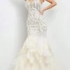 Jovani - 04625 Jeweled Tier-Ornate Dress 1 Jovani - 04625 Jeweled Tier-Ornate Dress