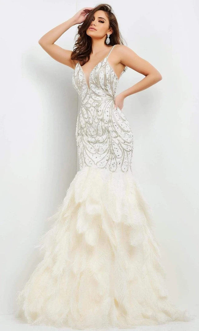 Jovani - 04625 Jeweled Tier-Ornate Dress 3 Jovani - 04625 Jeweled Tier-Ornate Dress