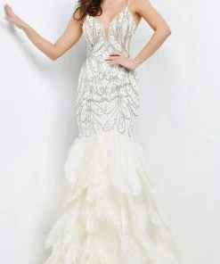 Jovani - 04625 Jeweled Tier-Ornate Dress 9 Jovani - 04625 Jeweled Tier-Ornate Dress
