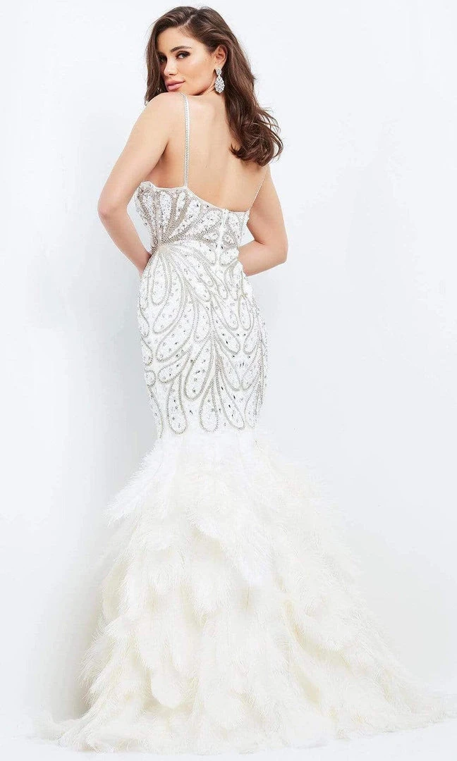 Jovani - 04625 Jeweled Tier-Ornate Dress 4 Jovani - 04625 Jeweled Tier-Ornate Dress