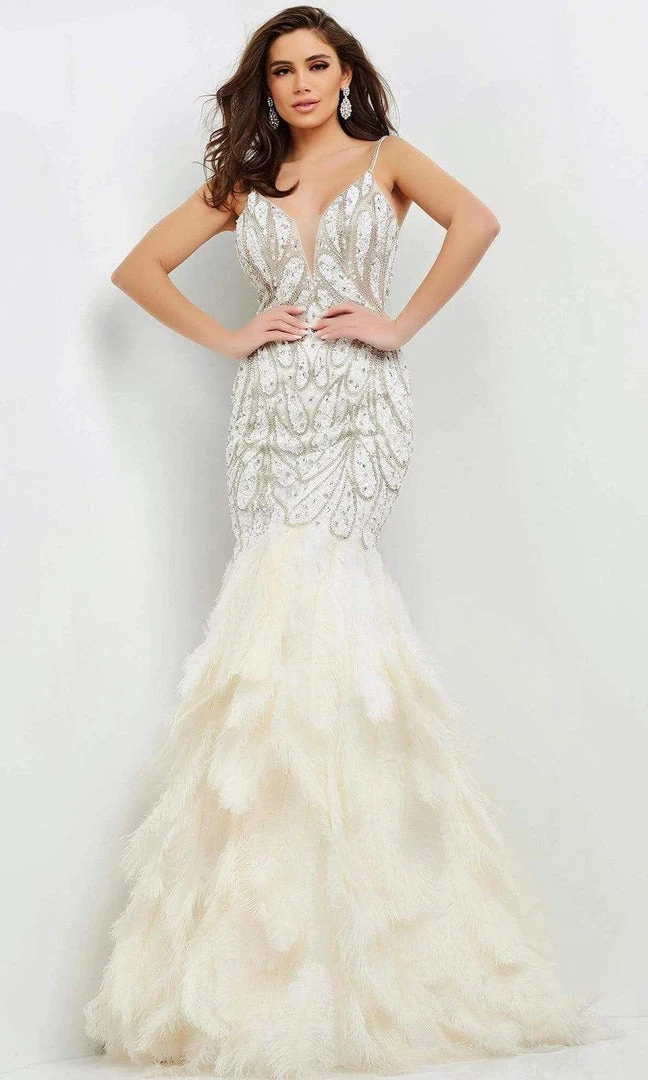 Jovani - 04625 Jeweled Tier-Ornate Dress 5 Jovani - 04625 Jeweled Tier-Ornate Dress