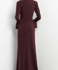 Jovani 04965 - Plunging V-Neck Fitted Evening Gown 6 Jovani 04965 - Plunging V-Neck Fitted Evening Gown