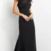 Jovani 05675 - Cap Sleeve Tulle Evening Dress 2 Jovani 05675 - Cap Sleeve Tulle Evening Dress
