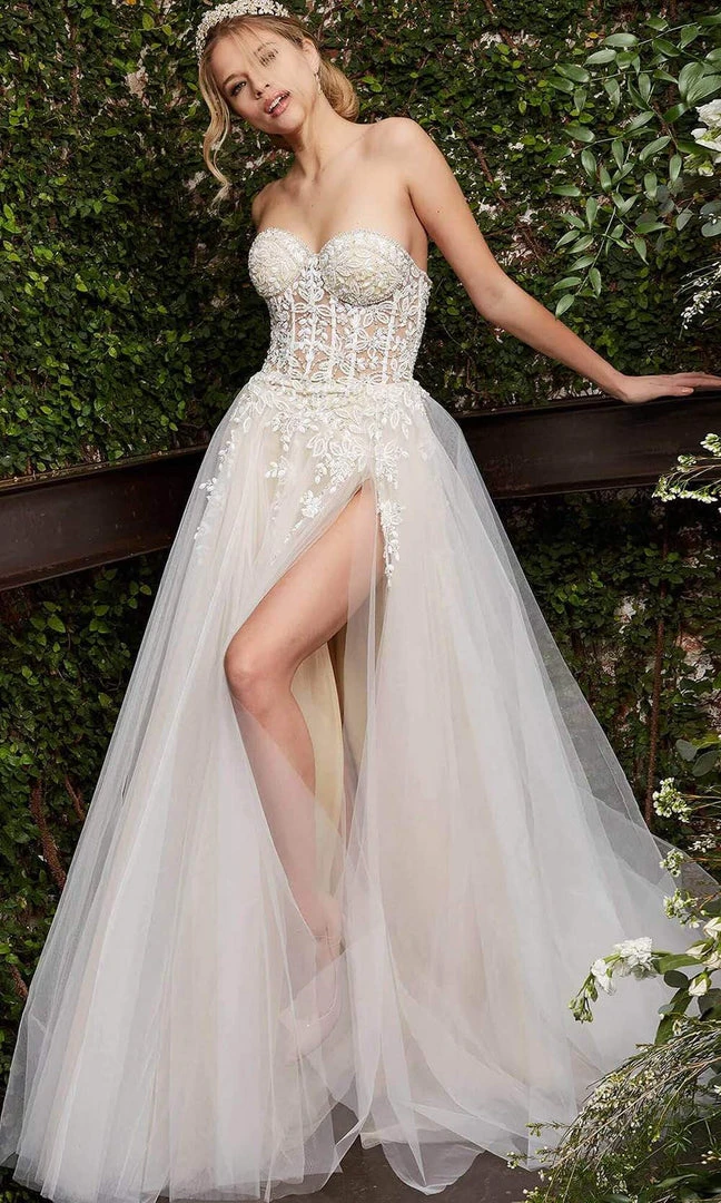 Jovani - 06610 Sweetheart Corset Bridal Gown 5 Jovani - 06610 Sweetheart Corset Bridal Gown