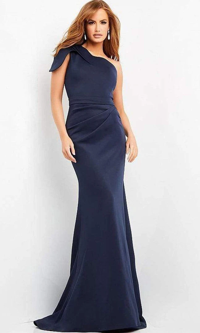 Jovani - 06753 Asymmetric Evening Gown W Court Train 3 Jovani - 06753 Asymmetric Evening Gown W Court Train