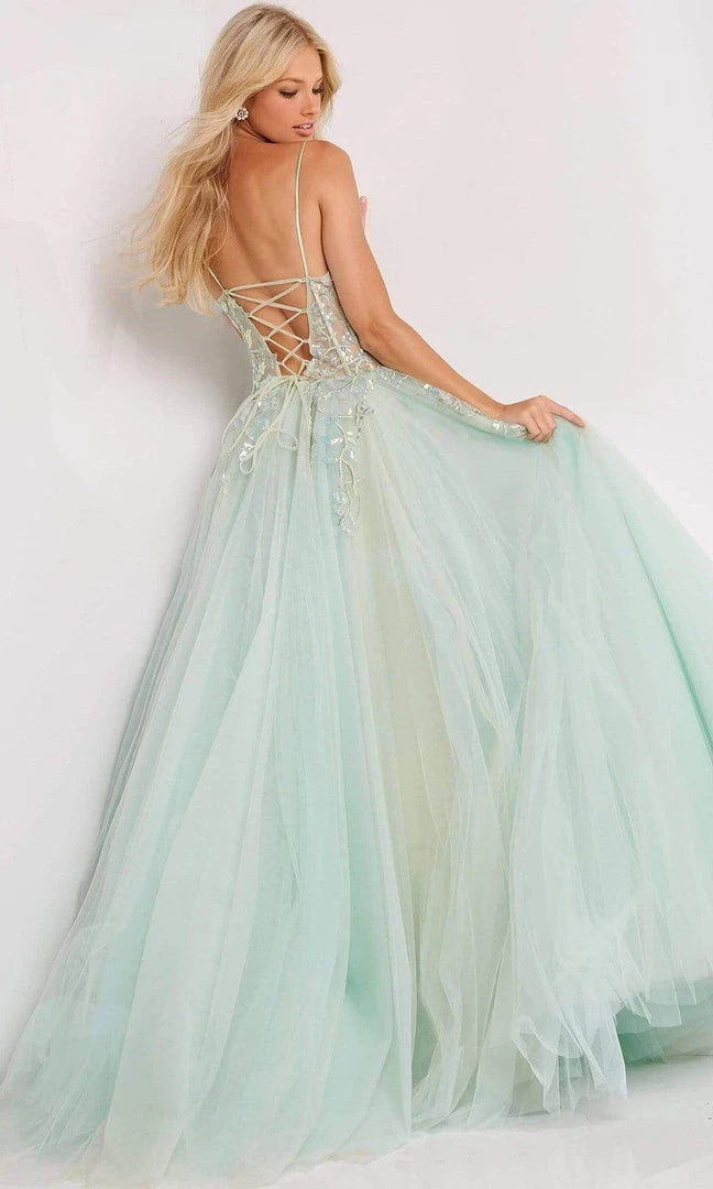 Jovani - 06816 Sweetheart Illusion Corset Ballgown 4 Jovani - 06816 Sweetheart Illusion Corset Ballgown