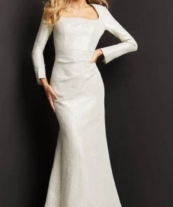 Jovani 06996 - Square Neck Mermaid Evening Gown 8 Jovani 06996 - Square Neck Mermaid Evening Gown