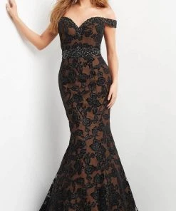 Jovani 07061 - Sweetheart Floral Mermaid Evening Gown