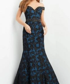 Jovani 07061 - Sweetheart Floral Mermaid Evening Gown