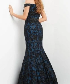 Jovani 07061 - Sweetheart Floral Mermaid Evening Gown
