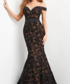 Jovani 07061 - Sweetheart Floral Mermaid Evening Gown