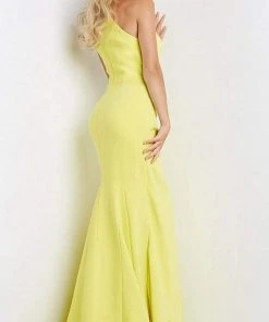 Jovani - 07301 High Halter Neck Mermaid Gown With Ruffle 5 Jovani - 07301 High Halter Neck Mermaid Gown With Ruffle