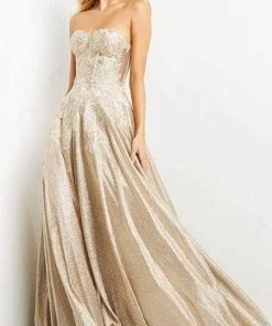 Jovani 07497 - Strapless Sweetheart Neck Evening Gown 10 Jovani 07497 - Strapless Sweetheart Neck Evening Gown