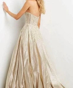 Jovani 07497 - Strapless Sweetheart Neck Evening Gown 8 Jovani 07497 - Strapless Sweetheart Neck Evening Gown