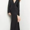 Jovani 07552 - V-Neck Front Slit Evening Gown 2 Jovani 07552 - V-Neck Front Slit Evening Gown