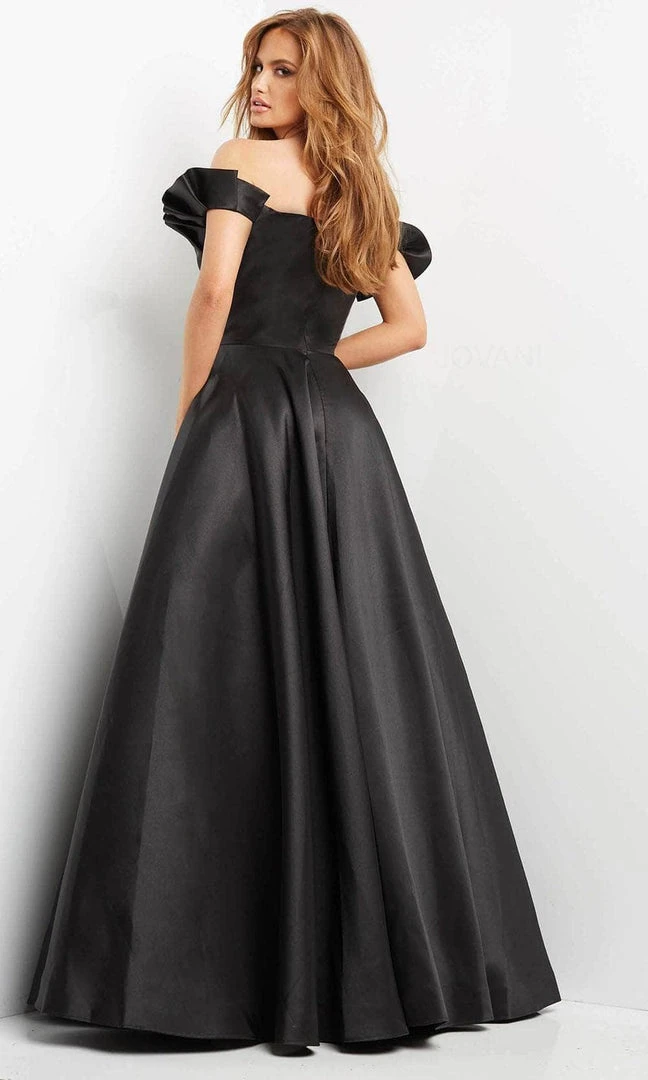 Jovani 08579 - Off Shoulder Crumbcatcher Evening Dress 4 Jovani 08579 - Off Shoulder Crumbcatcher Evening Dress