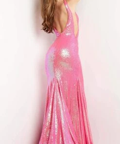 Jovani - 09113 Sleeveless Sequin Mermaid Gown 5 Jovani - 09113 Sleeveless Sequin Mermaid Gown