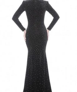 Jovani 1422 - Long Sleeve High Neck Evening Dress