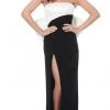 Jovani 1998 - Strapless Straight Across Neck Evening Dress 2 Jovani 1998 - Strapless Straight Across Neck Evening Dress