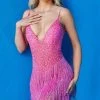 Jovani 23200 - Bedazzled Sleeveless Short Dress 2 Jovani 23200 - Bedazzled Sleeveless Short Dress