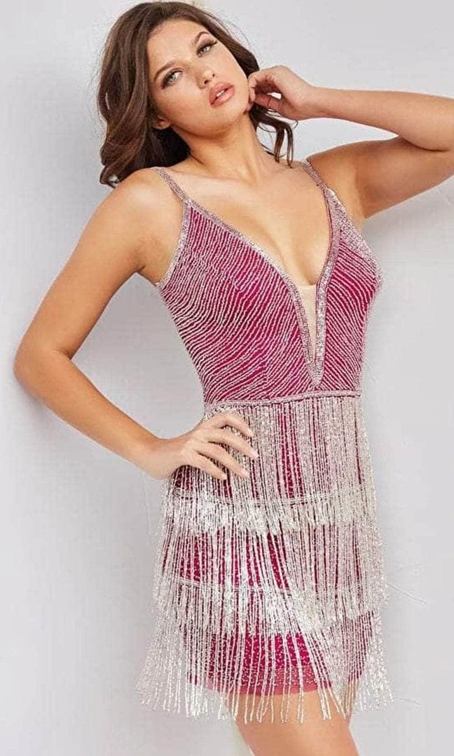 Jovani 23293 - Sleeveless Crystal Cocktail Dress 5 Jovani 23293 - Sleeveless Crystal Cocktail Dress
