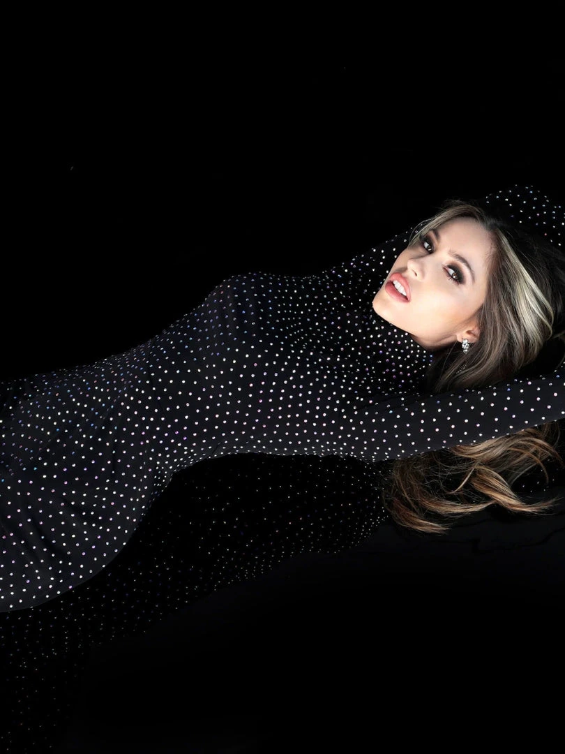 Jovani 3048 - Beaded Semi Formal Jumpsuit 6 Jovani 3048 - Beaded Semi Formal Jumpsuit