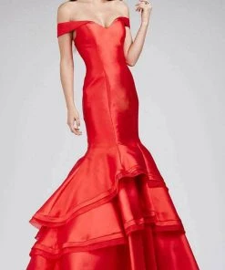 Jovani 31100 - Tiered Mermaid Prom Dress 15 Jovani 31100 - Tiered Mermaid Prom Dress