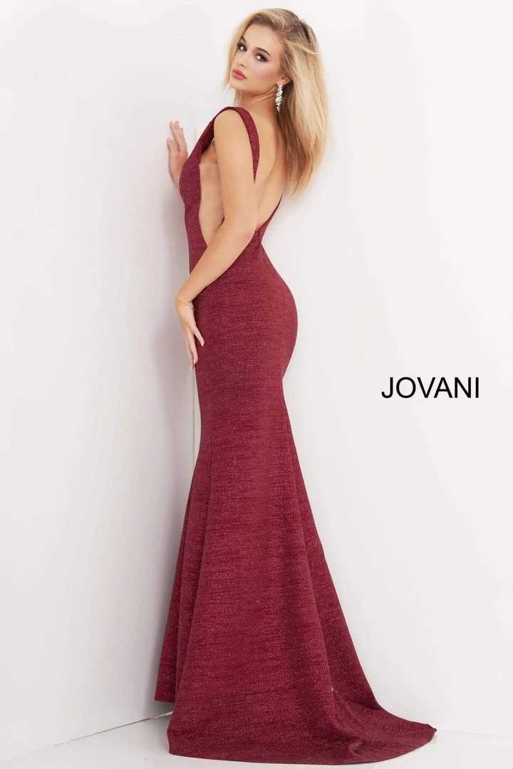 Jovani 45811 V-Neckline Prom Dress With Nude Cut-Outs 11 Jovani 45811 V-Neckline Prom Dress With Nude Cut-Outs