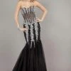 Jovani 5908 Strapless Sweetheart Corset Illusion Bodice Mermaid Gown 2 Jovani 5908 Strapless Sweetheart Corset Illusion Bodice Mermaid Gown