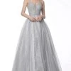 Long Dresses Jovani - Sweetheart Beaded Lace Ballgown 67051SC - 1 Pc White In Size 4 Available