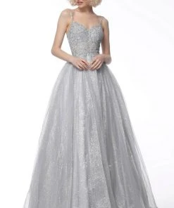 Long Dresses Jovani - Sweetheart Beaded Lace Ballgown 67051SC - 1 Pc White In Size 4 Available