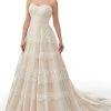 Lo'Adoro Bridal By Rachel Allan - M767 Tiered Lace Sweetheart Gown