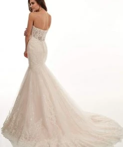 Lo'Adoro By Rachel Allan - M732 Strapless Mermaid Bridal Dress